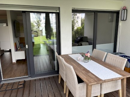 Seltene, helle 4Zimmer Wohnung, Gartenidylle, E-Ladesäule Hanau Wolfgang - immoregio.de Makler