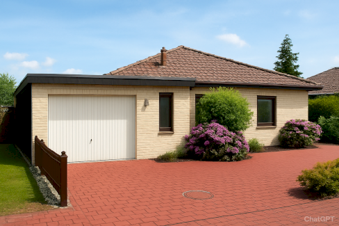 Feng Shui, barrierefreier und rollstuhlgerechter Bungalow in ruhiger Sackgassenlage  - immoregio.de Makler