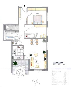 zu vermieten 3 Zimmer Wohnung in 73760 Ostfildern
