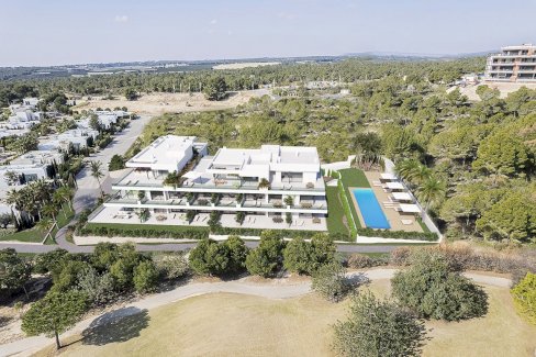 Fantastische Wohnungen mit 3 Schlafzimmern, Klimaanlage, Tiefgaragenstellplatz und Meerblick im exklusiven Las Colinas Golf Resort Orihuela Costa 03189 - immoregio.de Makler