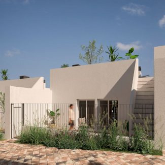 Wunderschöne Reihenhäuser mit 3 Schlafzimmern, 2 Bädern, Gäste-WC, Keller/Garage, Dachterrasse und Gemeinschaftspool bei Alenda Golf Orito 03679