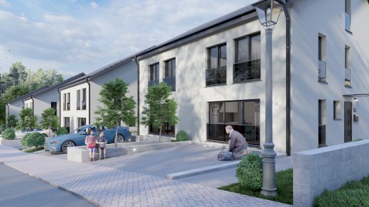 Großzügiges Wohnen im KFW 40 -Energiesparhaus im Wohnpark Roth an der Our Nähe Vianden Roth an der Our 54675 - immoregio.de Makler