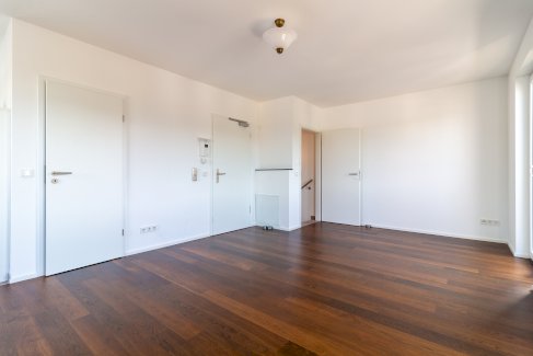 Blick über die Stadt- Altersgerechte helle Penthousewohnung an der Fußgängerzone Trier 54292